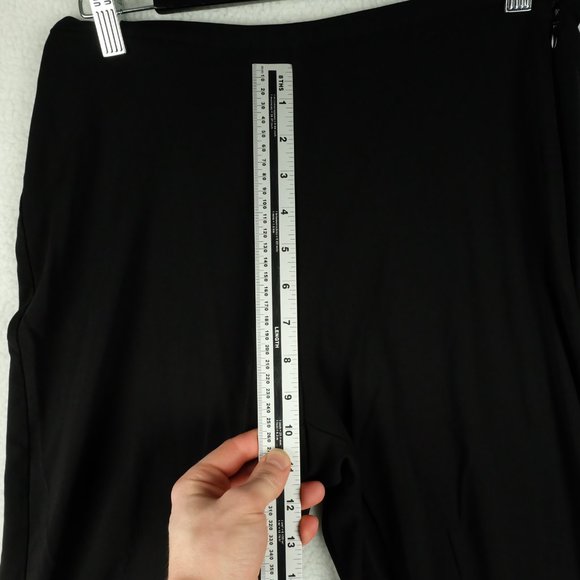 Talbots Black Straight Leg Classic Trousers - Picture 8 of 11